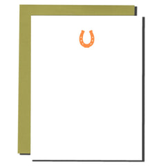 Horseshoe Notecards