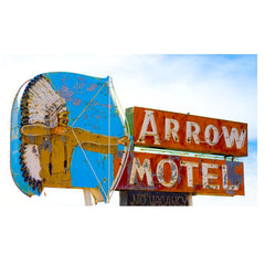 Arrow Motel Vintage Neon Sign