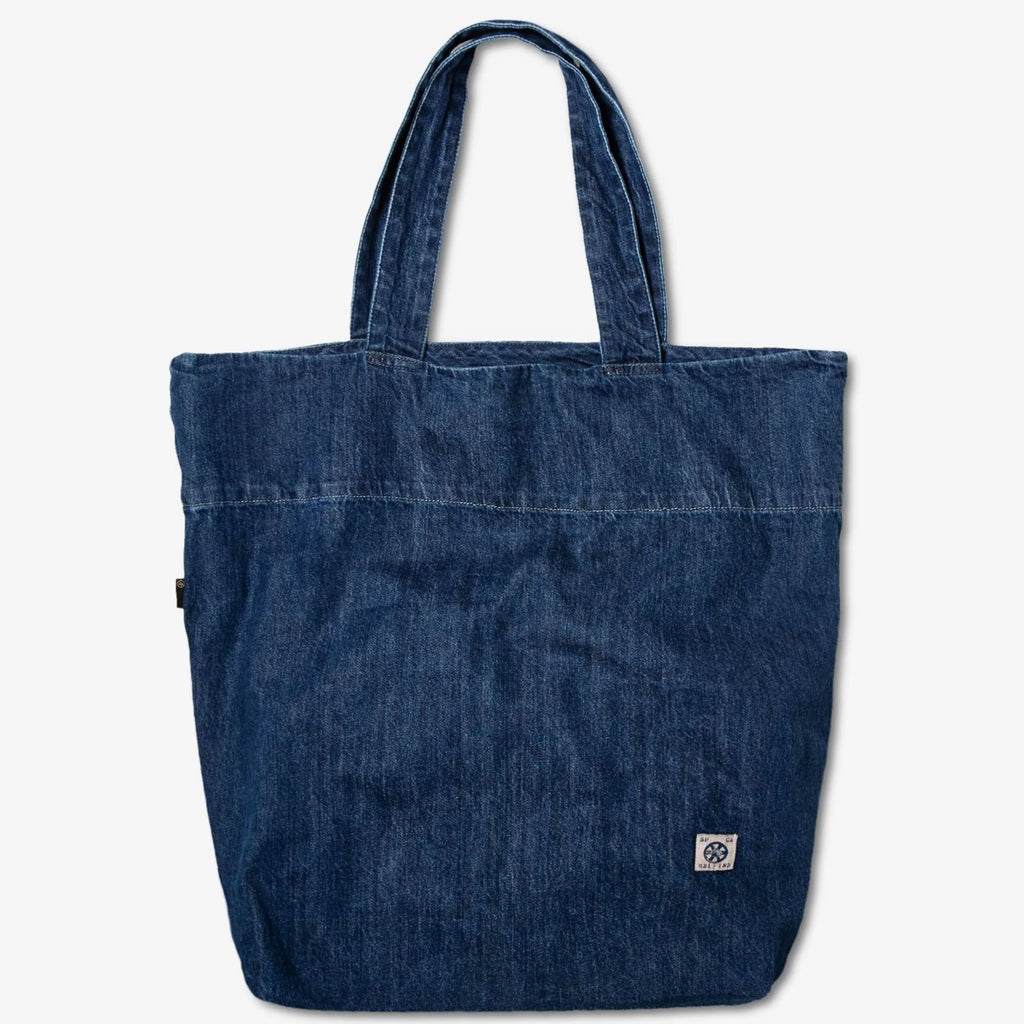 Medium Wash Denim Tote Bag