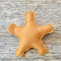 Sheriff Badge Christmas Tree Ornament