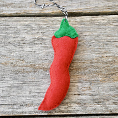 Red Chili Christmas Tree Ornament