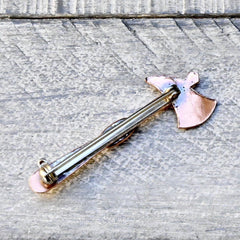 Copper Tomahawk Pin from 1970's