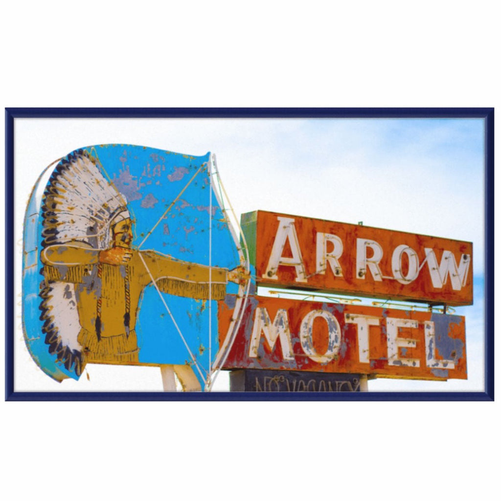 Arrow Motel Neon Sign from New Mexico